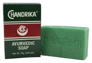 Sabonete Chandrika Ayurvedic 90ml, pacote de 6, 100% natural
