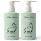 Sabonete corporal e shampoo Dabble & Dollop Honeydew Melon 300mL