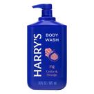 Sabonete corporal Harry's Men Fig 900 ml, gel de banho, pele sensível