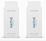 Sabonete Corporal Native Sea Salt & Cedar (532ml) - Kit com 2 Unidades