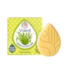Sabonete Corporal Vverd Capim Limão 75g Frescor Natural e Revitalizante para a Pele
