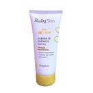Sabonete cremoso facial limpeza equilibrada ruby skin