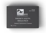 Sabonete de argila preta dermare esfoliante purificante 90g