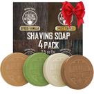 Sabonete de barbear Viking Revolution para homens, pacote com 4 unidades de 75 ml (baunilha, bergamota, tabaco, oud)