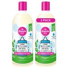 Sabonete de louça Dapple Baby Foaming Refill sem perfume 900 mL (2 unidades)