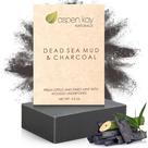 Sabonete em barra Aspen Kay Naturals Dead Sea Mud com carvão ativado 130mL