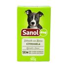 Sabonete em barra citronela 90g sanol dog