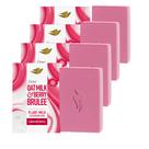 Sabonete em barra de limpeza Dove Plant Milk Oat Milk & Berry 140g 4P