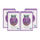 Sabonete em barra do sul da França, óleo de coco triplamente moído 180mL x4