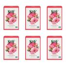 Sabonete em barra do sul da França Wild Rose 180 ml x 6 vegano não transgênico
