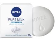 Sabonete em Barra Hidratante Nivea Pure Milk Fresh 90g Sabonete em Barra Hidratante Nivea Pure Milk Fresh 90g