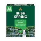 Sabonete em barra Irish Spring Original Clean para homens 109 ml 24 unidades
