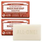 Sabonete em Barra Mágico Dr. Bronner's Eucalipto 2 Unidades 140 g