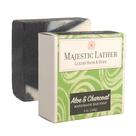 Sabonete em barra Majestic Lather Calmante Aloe e Carvão Ativado 150 ml Sabonete em barra Majestic Lather Calmante Aloe e Carvão Ativado 150 ml