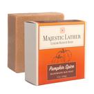 Sabonete em barra Majestic Lather Pumpkin Spice para rosto e corpo