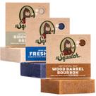 Sabonete em barra natural Dr. Squatch Wood Barrel Bourbon, pacote com 3 Sabonete em barra natural Dr. Squatch Wood Barrel Bourbon, pacote com 3