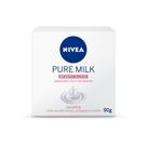 Sabonete Em Barra Nivea Pure Milk Sensitive 90G