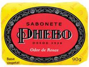 Sabonete em Barra para o Corpo Phebo - Odor de Rosas 90g Sabonete em Barra para o Corpo Phebo - Odor de Rosas 90g
