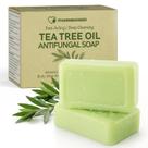 Sabonete em barra PHARMBANNER Tea Tree Antifúngico 120 mL (pacote com 2)