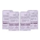 Sabonete em barra The Grandpa Soap Company Witch Hazel Lavender 120mlX4