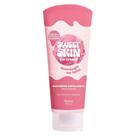 Sabonete Esfoliante Crocante Corporal Dailus Sweet Skin Ice Cream Morango Ao Leite 200ml