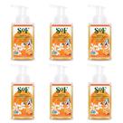 Sabonete espumante para mãos do sul da França SoF Hydrating 240 mL x6