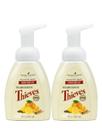 Sabonete espumante para mãos Young Living Thieves, 8 fl oz, pacote com 2 Óleos essenciais Limpeza suave, aroma refrescante, hidratantes poderosos para pele seca, higiene das mãos, antibacteriano