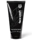 Sabonete facial Black Wolf Charcoal Powder 150ml, pacote com 2 unidades masculinas