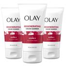 Sabonete facial Olay Regenerist Creme de Limpeza Regenerador x3 150mL