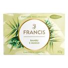 Sabonete Francis Luxo Bambu e Musgo 90g - Embalagem com 12 Unidades
