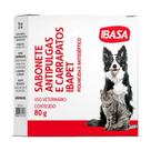 Sabonete Ibasa Anti Pulgas para Cães e Gatos 80g