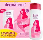 Sabonete Íntimo Floral Dermafeme (2 Unidades de 200ml ) Cimed Higiene, Frescor e Proteção Diária