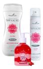 Sabonete Íntimo Morango + Desodorante Sensação Sexy Morango e Chantilly + Gel Hidrante Corporal Sensação Sweet Girl