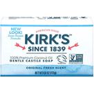 Sabonete Kirk's Castile Coco Castile Bar Original 120 ml (pacote com 2)