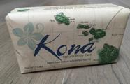 Sabonete Kona Natural Body Care Bar, pacote com 3 unidades, sem glúten, vegano