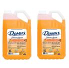 Sabonete Líq. para mãos - Pêssego Domus - Kit c/2 Galões 5L cada