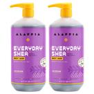 Sabonete líquido Alaffia Everyday Shea Lavender 960 ml (pacote com 2)