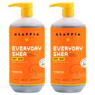 Sabonete líquido Alaffia Everyday Shea sem perfume, 960 ml, pacote com 2 unidades
