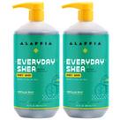 Sabonete líquido Alaffia Everyday Shea Vanilla Mint 960 ml - pacote com 2