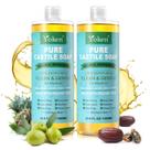 Sabonete líquido de castela Yoken Pure sem perfume 2L com óleo orgânico