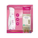 Sabonete Liquido Dermacyd Femina Floral 200ml + Lenço Umed Dermacyd Neutralize Macio Com 16 Unidades