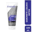 Sabonete Líquido Detox carvão ativado Asepxia 100ml