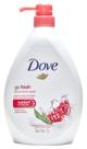 Sabonete líquido Dove Go Fresh Revive Romã 1L com NutriumMoisture