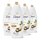 Sabonete líquido Dove Purely Pampering Shea Butter 650 ml x4
