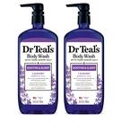Sabonete Líquido Dr. Teal's Soothe & Sleep com Sal de Epsom - 2 Unidades de 720mL