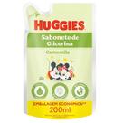 Sabonete Líquido Glicerina Huggies Camomila Bebê Hipoalergênico Kimberly 200ml