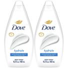 Sabonete líquido hidratante Dove Hydrate 450 ml, pacote com 2 unidades Sabonete líquido hidratante Dove Hydrate 450 ml, pacote com 2 unidades