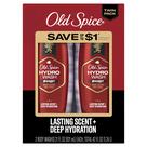Sabonete líquido hidratante Old Spice Hydro Wash para homens 630 ml