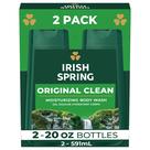 Sabonete líquido Irish Spring Original Clean 591ml, pacote com 2