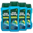 Sabonete líquido Irish Spring Ultimate Wake Up Tea Tree, 532 ml, pacote com 4